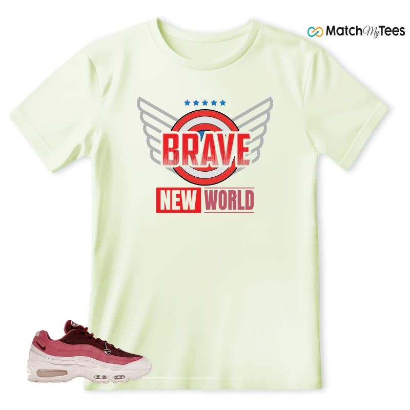 NIKE AIR MAX 95 WMNS OG BIG BUBBLE VALENTINE’S DAY SNEAKER Matching Tees t-shirt