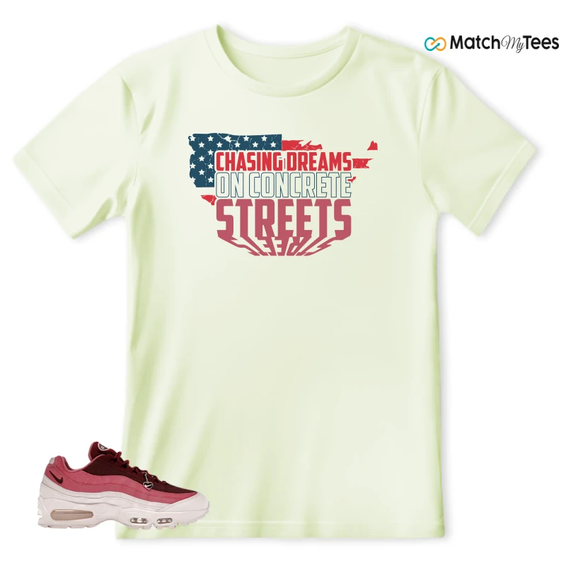 NIKE AIR MAX 95 WMNS OG BIG BUBBLE VALENTINE’S DAY SNEAKER Matching Tees t-shirt