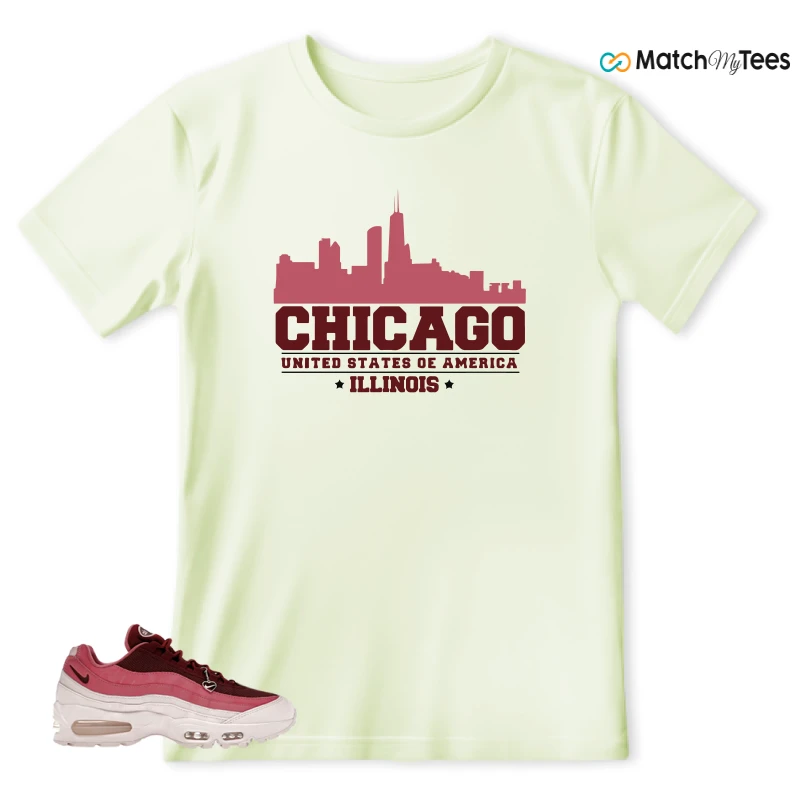 NIKE AIR MAX 95 WMNS OG BIG BUBBLE VALENTINE’S DAY SNEAKER Matching Tees t-shirt