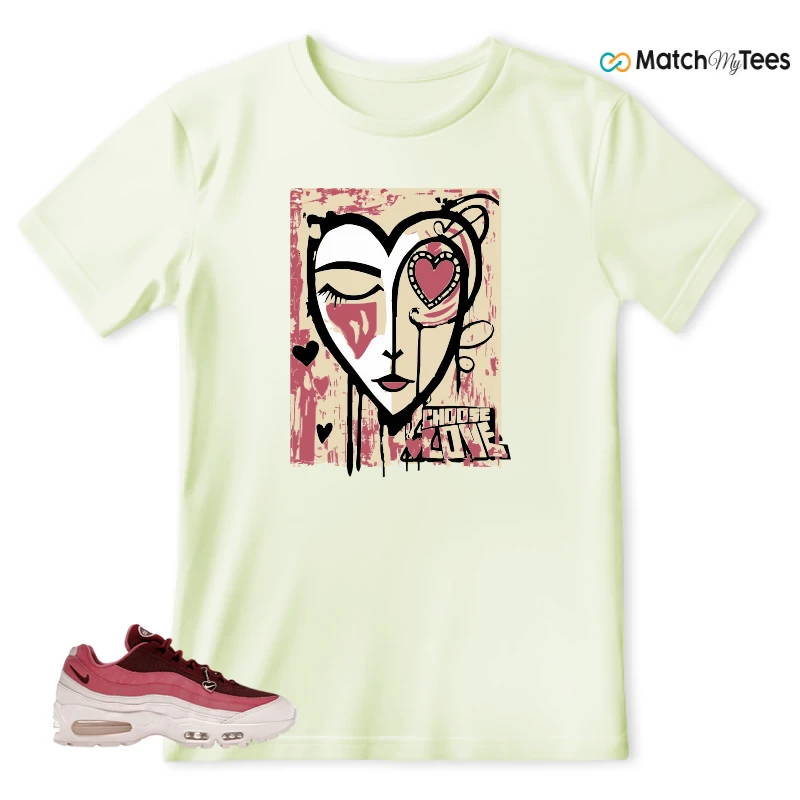 NIKE AIR MAX 95 WMNS OG BIG BUBBLE VALENTINE’S DAY SNEAKER Matching Tees t-shirt