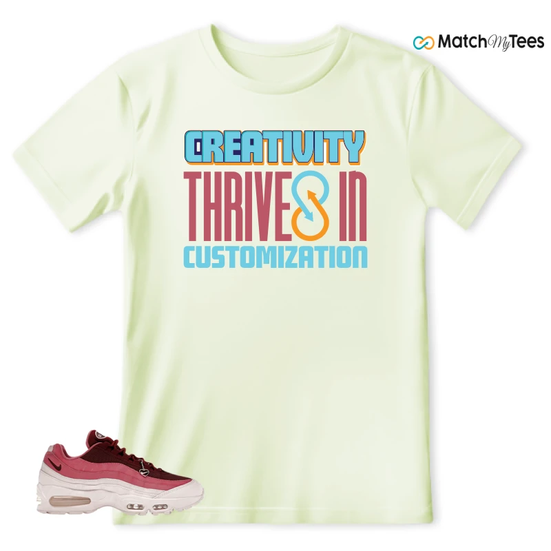 NIKE AIR MAX 95 WMNS OG BIG BUBBLE VALENTINE’S DAY SNEAKER Matching Tees t-shirt