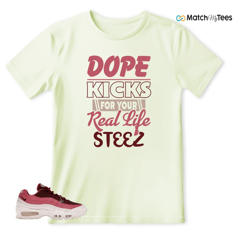 NIKE AIR MAX 95 WMNS OG BIG BUBBLE VALENTINE’S DAY SNEAKER Matching Tees t-shirt