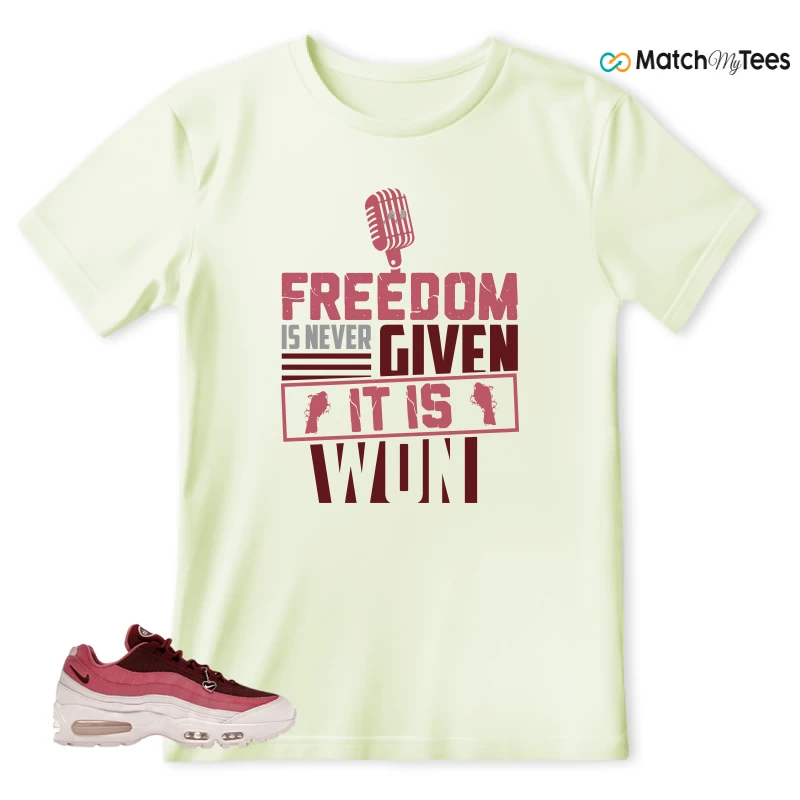 NIKE AIR MAX 95 WMNS OG BIG BUBBLE VALENTINE’S DAY SNEAKER Matching Tees t-shirt