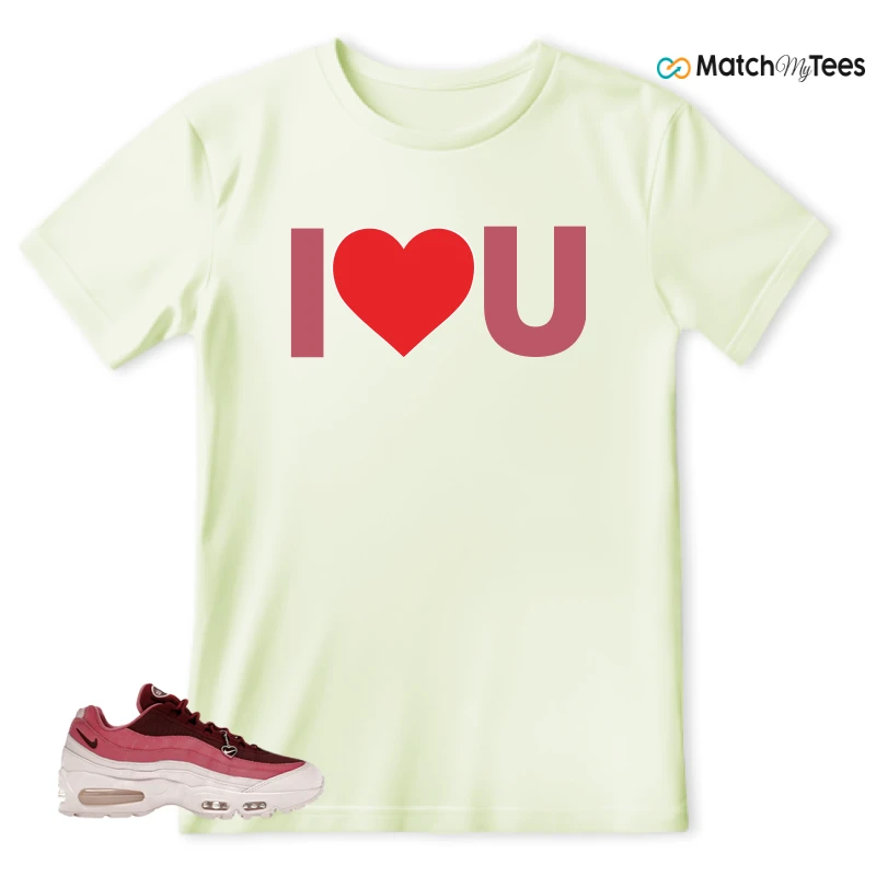 NIKE AIR MAX 95 WMNS OG BIG BUBBLE VALENTINE’S DAY SNEAKER Matching Tees t-shirt