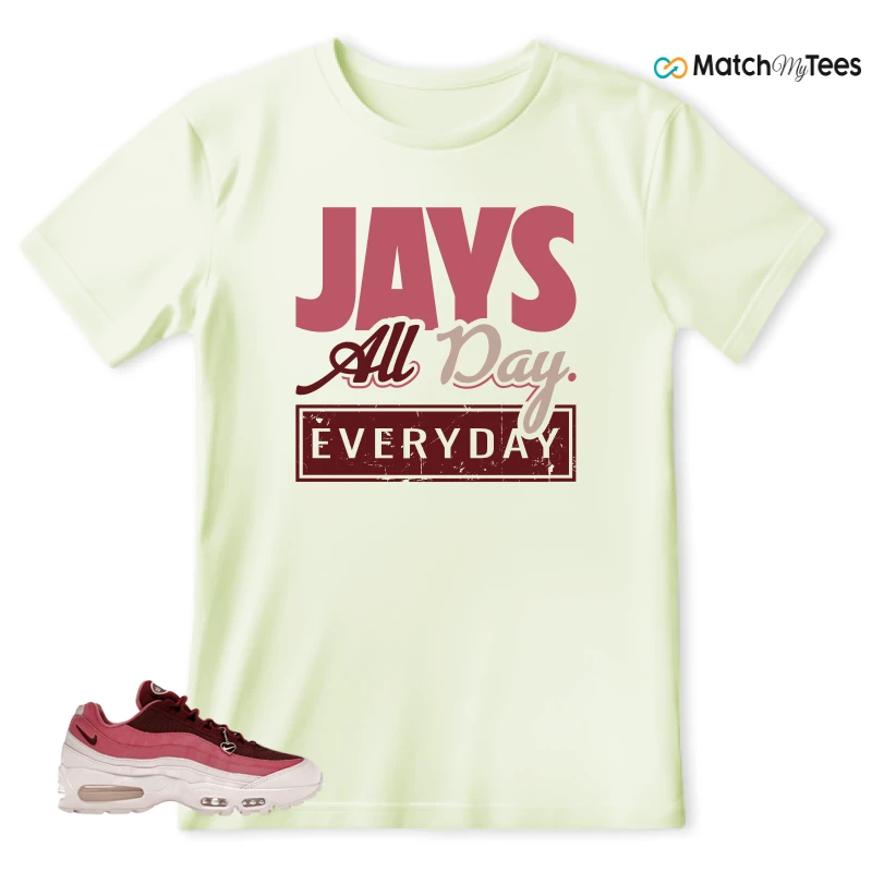 NIKE AIR MAX 95 WMNS OG BIG BUBBLE VALENTINE’S DAY SNEAKER Matching Tees t-shirt