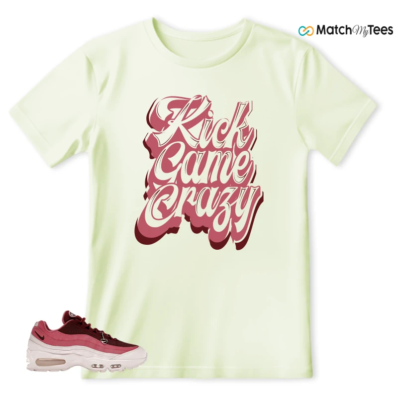 NIKE AIR MAX 95 WMNS OG BIG BUBBLE VALENTINE’S DAY SNEAKER Matching Tees t-shirt