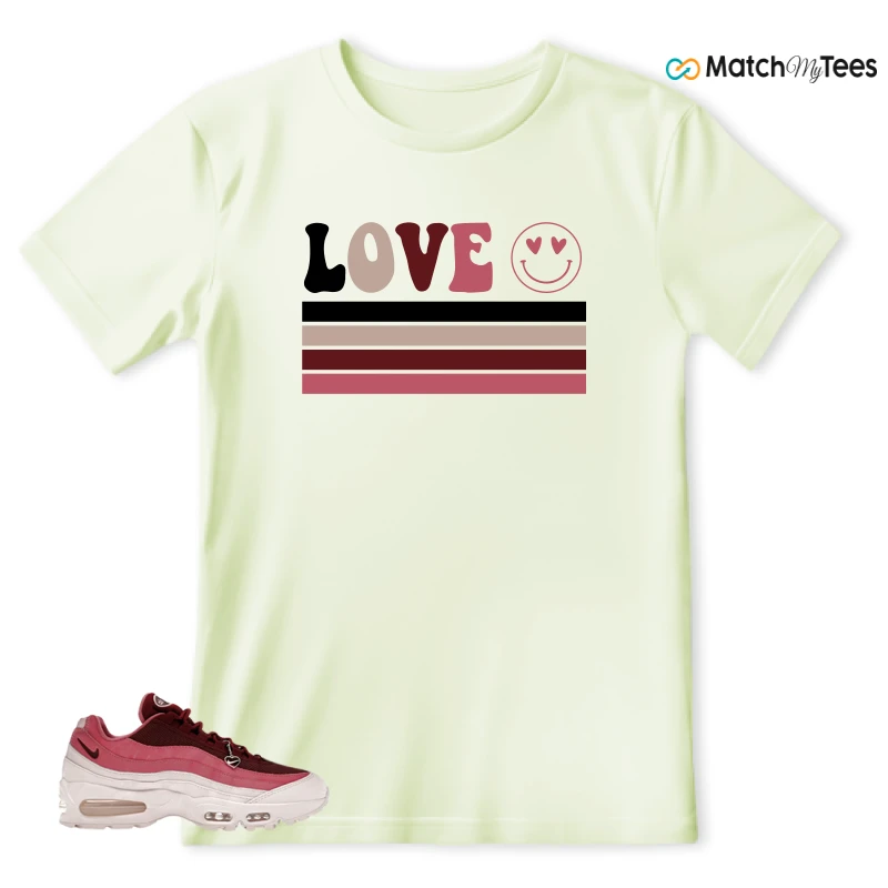 NIKE AIR MAX 95 WMNS OG BIG BUBBLE VALENTINE’S DAY SNEAKER Matching Tees t-shirt