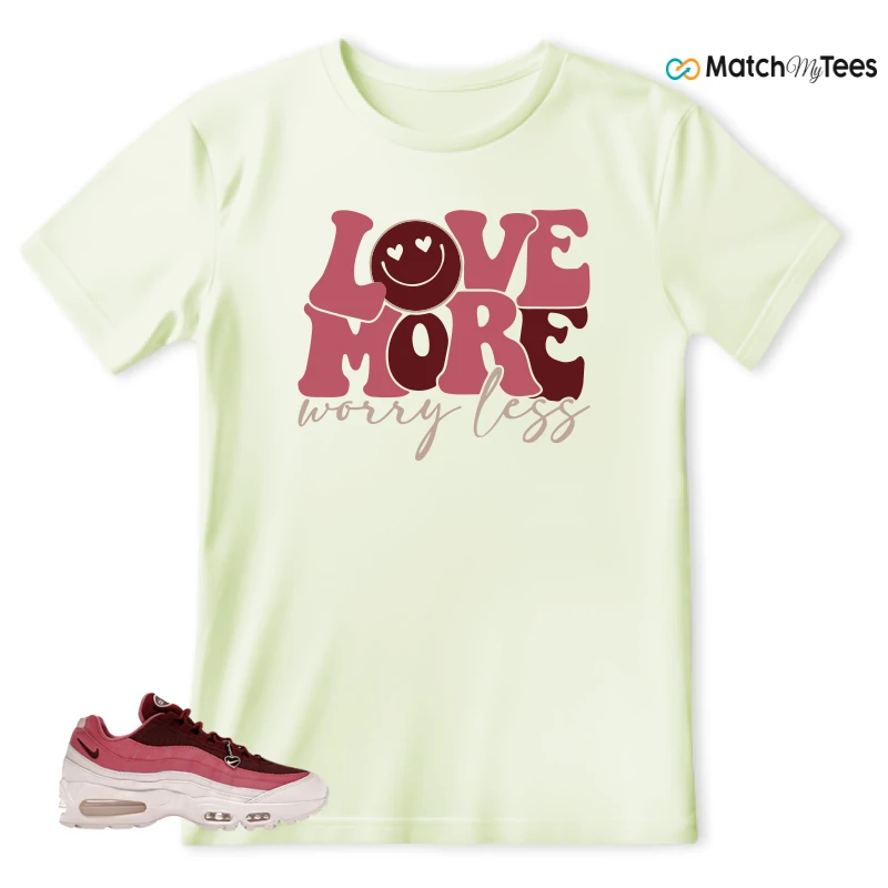NIKE AIR MAX 95 WMNS OG BIG BUBBLE VALENTINE’S DAY SNEAKER Matching Tees t-shirt