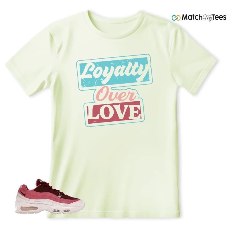 NIKE AIR MAX 95 WMNS OG BIG BUBBLE VALENTINE’S DAY SNEAKER Matching Tees t-shirt
