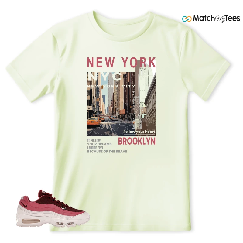 NIKE AIR MAX 95 WMNS OG BIG BUBBLE VALENTINE’S DAY SNEAKER Matching Tees t-shirt