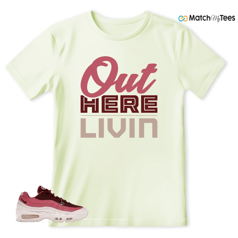 NIKE AIR MAX 95 WMNS OG BIG BUBBLE VALENTINE’S DAY SNEAKER Matching Tees t-shirt