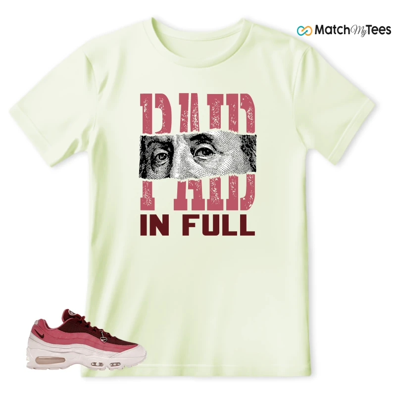 NIKE AIR MAX 95 WMNS OG BIG BUBBLE VALENTINE’S DAY SNEAKER Matching Tees t-shirt