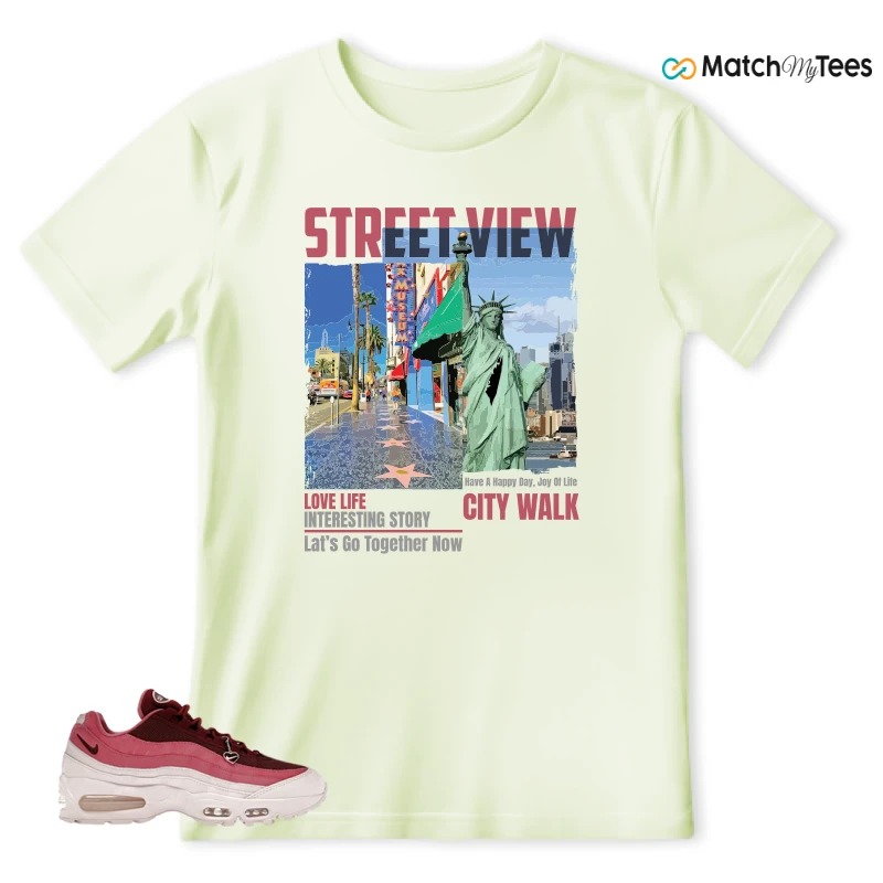 NIKE AIR MAX 95 WMNS OG BIG BUBBLE VALENTINE’S DAY SNEAKER Matching Tees t-shirt