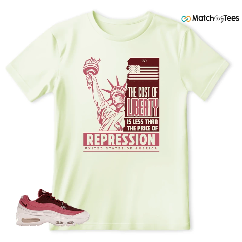 NIKE AIR MAX 95 WMNS OG BIG BUBBLE VALENTINE’S DAY SNEAKER Matching Tees t-shirt