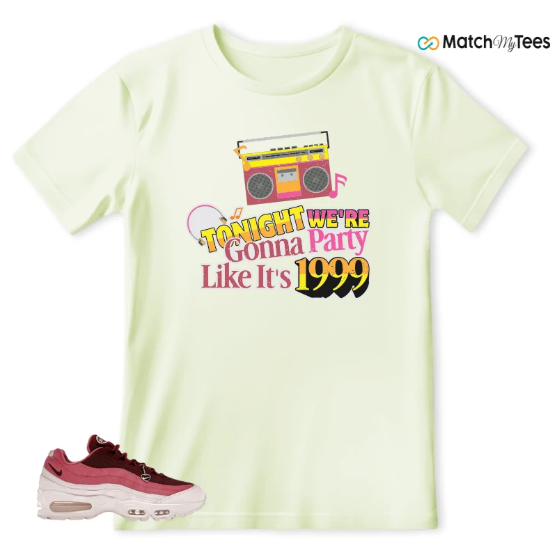 NIKE AIR MAX 95 WMNS OG BIG BUBBLE VALENTINE’S DAY SNEAKER Matching Tees t-shirt