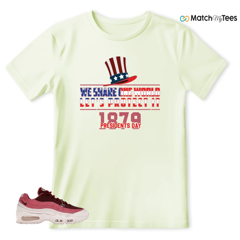 NIKE AIR MAX 95 WMNS OG BIG BUBBLE VALENTINE’S DAY SNEAKER Matching Tees t-shirt