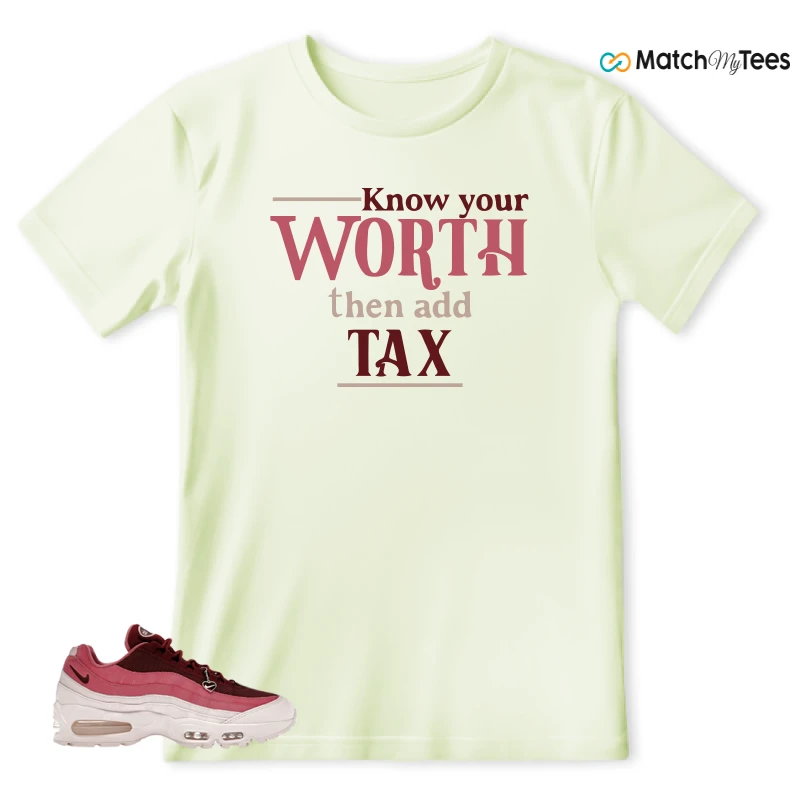 NIKE AIR MAX 95 WMNS OG BIG BUBBLE VALENTINE’S DAY SNEAKER Matching Tees t-shirt