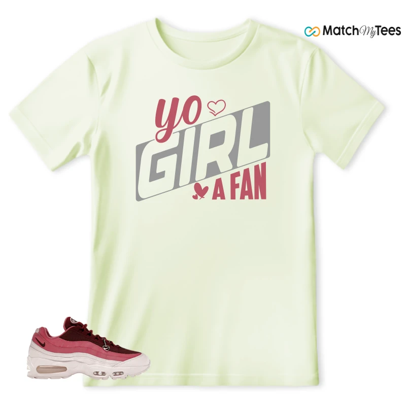NIKE AIR MAX 95 WMNS OG BIG BUBBLE VALENTINE’S DAY SNEAKER Matching Tees t-shirt