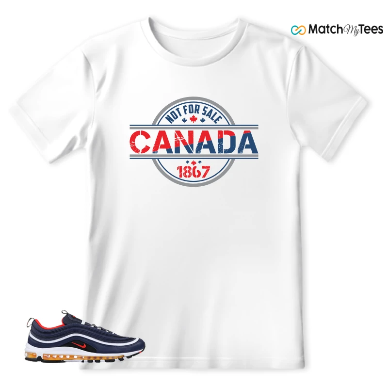 NIKE AIR MAX 97 MIDNIGHT NAVY HABANERO RED SNEAKER Matching Tees t-shirt
