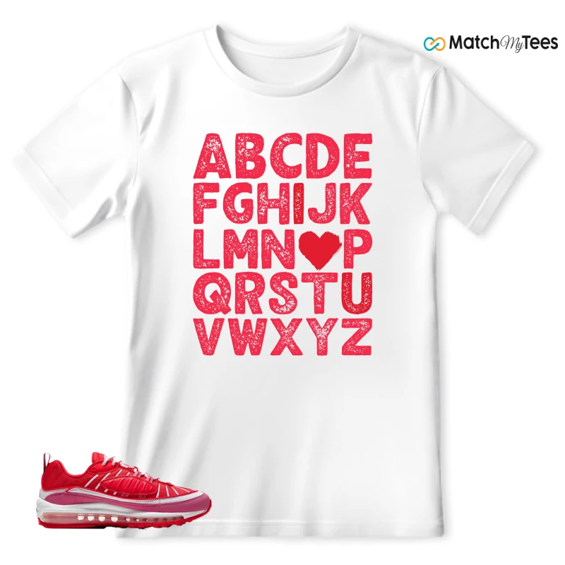 NIKE AIR MAX 98 VALENTINE’S DAY SNEAKER Matching Tees t-shirt