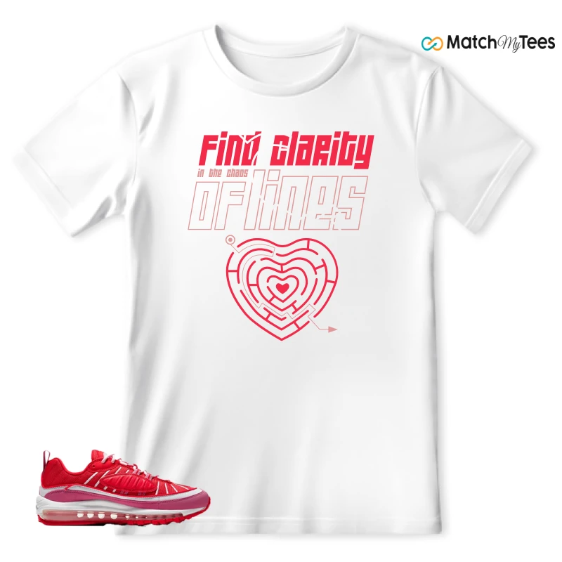 NIKE AIR MAX 98 VALENTINE’S DAY SNEAKER Matching Tees t-shirt