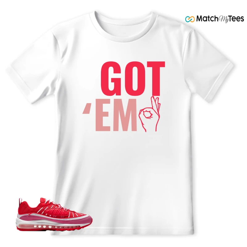 NIKE AIR MAX 98 VALENTINE’S DAY SNEAKER Matching Tees t-shirt