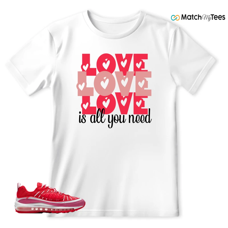 NIKE AIR MAX 98 VALENTINE’S DAY SNEAKER Matching Tees t-shirt