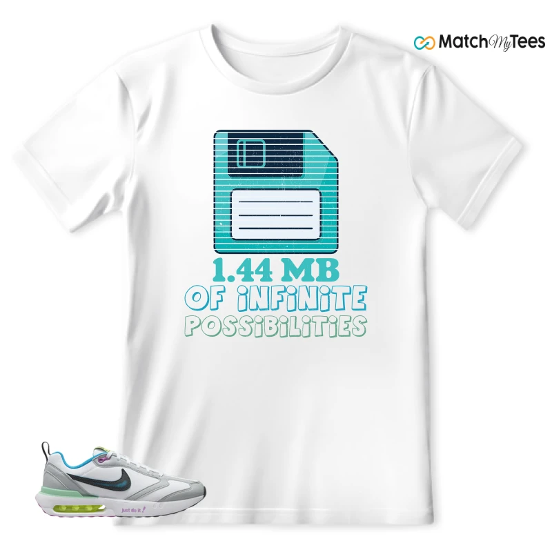 NIKE AIR MAX DAWN JUST DO IT! (GS) SNEAKER Matching Tees t-shirt