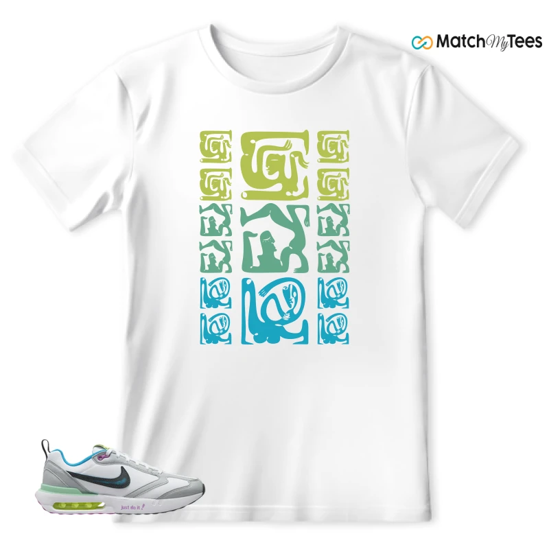 NIKE AIR MAX DAWN JUST DO IT! (GS) SNEAKER Matching Tees t-shirt