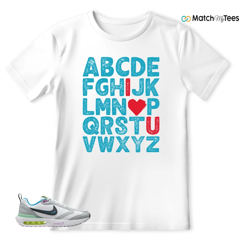 NIKE AIR MAX DAWN JUST DO IT! (GS) SNEAKER Matching Tees t-shirt