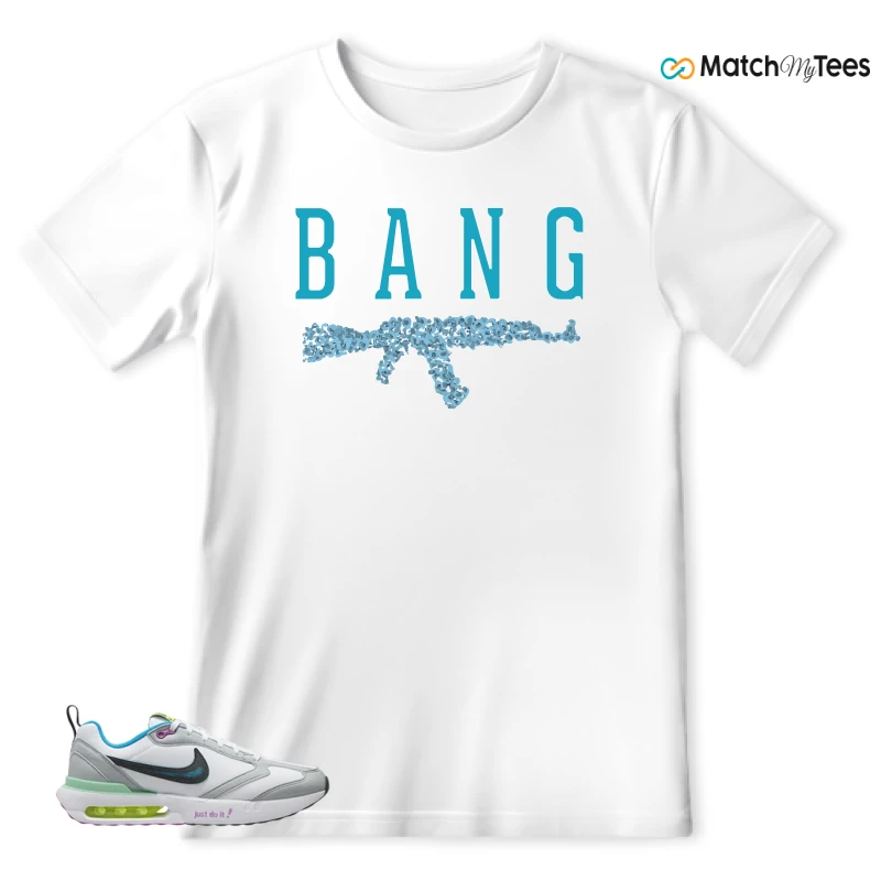 NIKE AIR MAX DAWN JUST DO IT! (GS) SNEAKER Matching Tees t-shirt