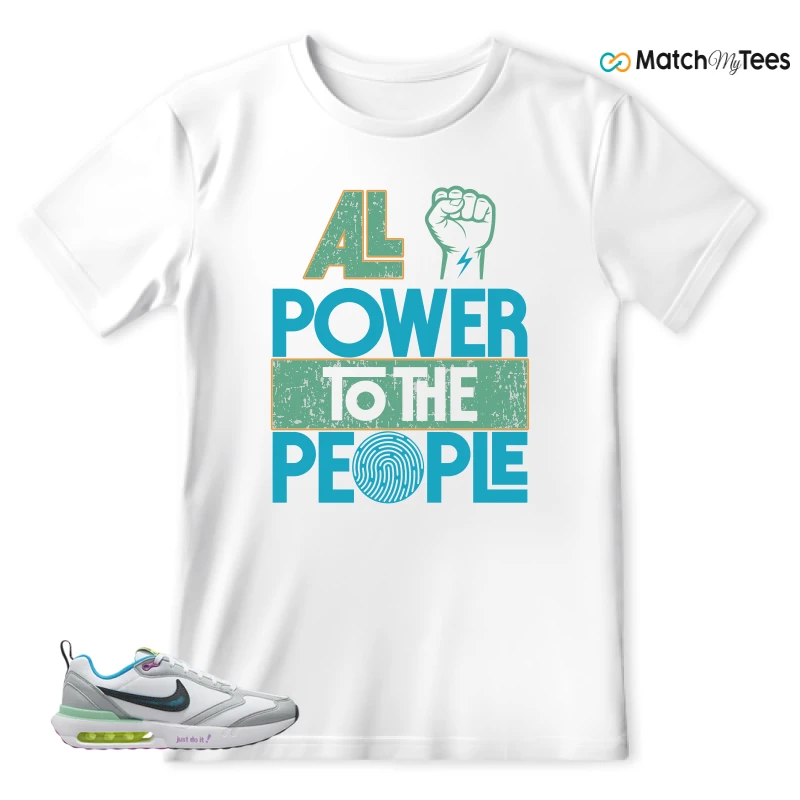 NIKE AIR MAX DAWN JUST DO IT! (GS) SNEAKER Matching Tees t-shirt