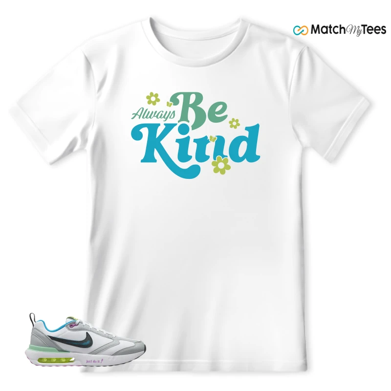 NIKE AIR MAX DAWN JUST DO IT! (GS) SNEAKER Matching Tees t-shirt