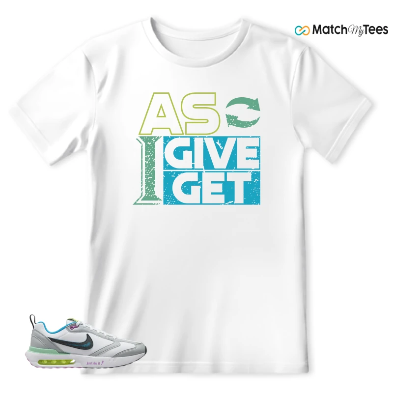NIKE AIR MAX DAWN JUST DO IT! (GS) SNEAKER Matching Tees t-shirt