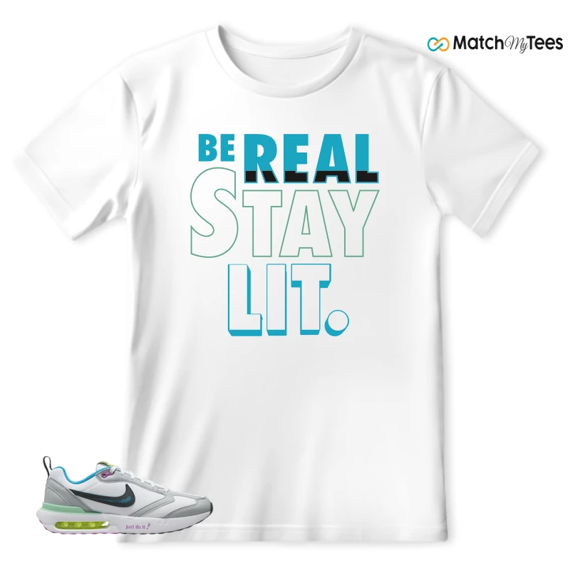 NIKE AIR MAX DAWN JUST DO IT! (GS) SNEAKER Matching Tees t-shirt