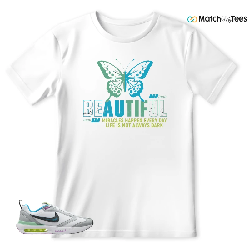 NIKE AIR MAX DAWN JUST DO IT! (GS) SNEAKER Matching Tees t-shirt