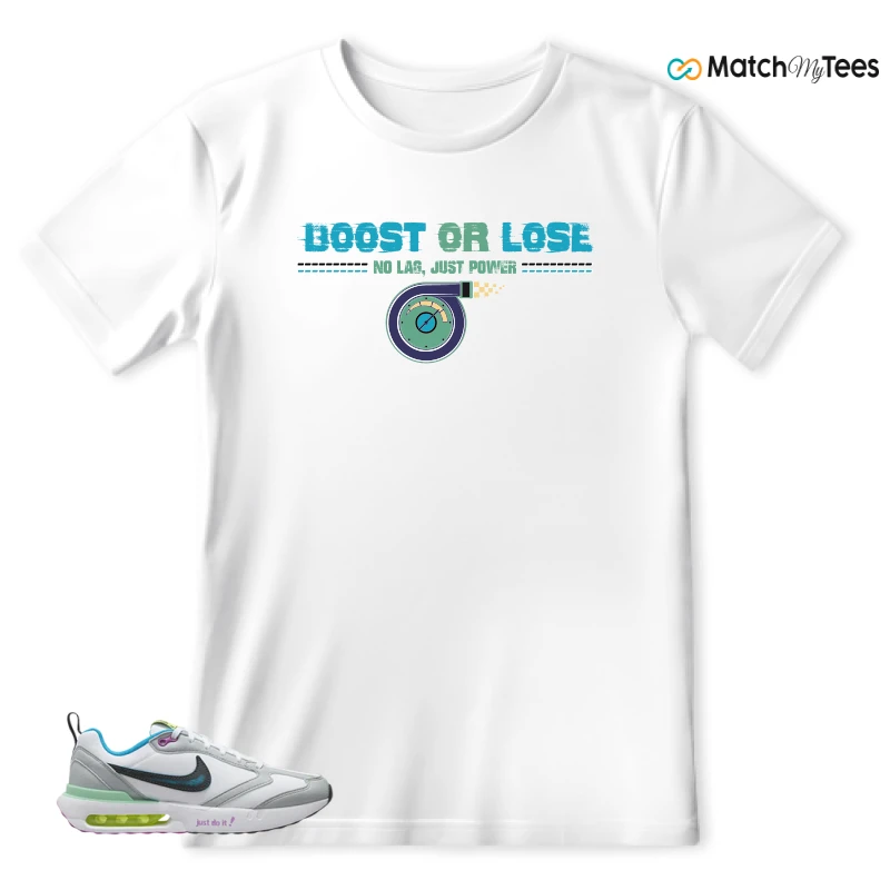 NIKE AIR MAX DAWN JUST DO IT! (GS) SNEAKER Matching Tees t-shirt