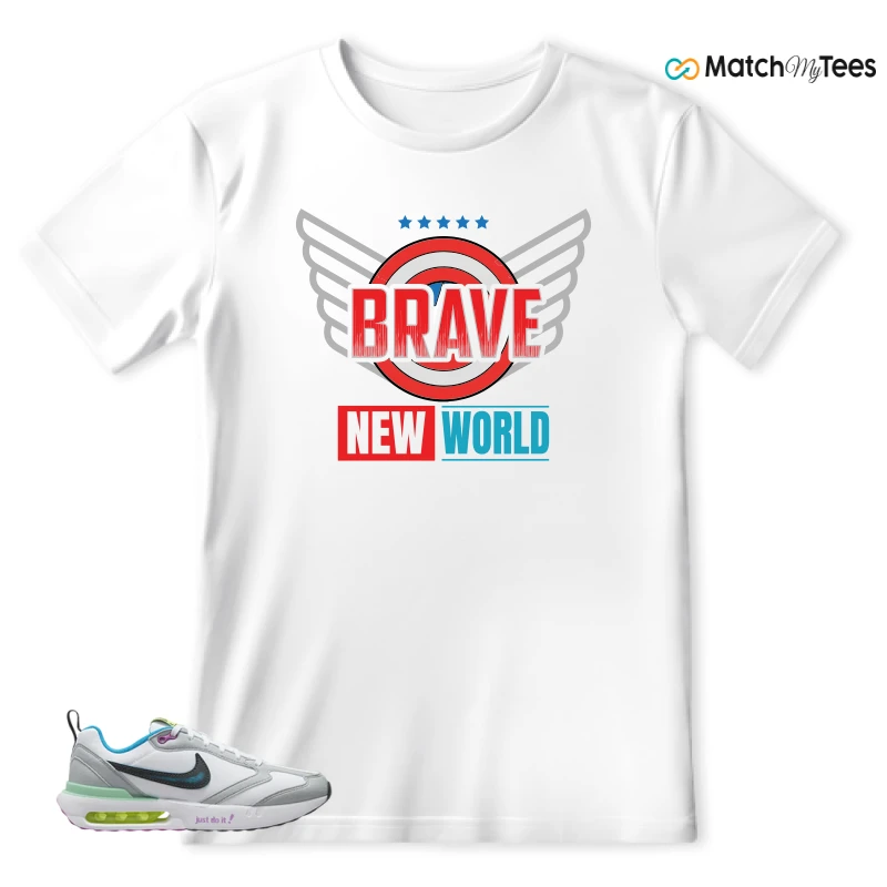NIKE AIR MAX DAWN JUST DO IT! (GS) SNEAKER Matching Tees t-shirt