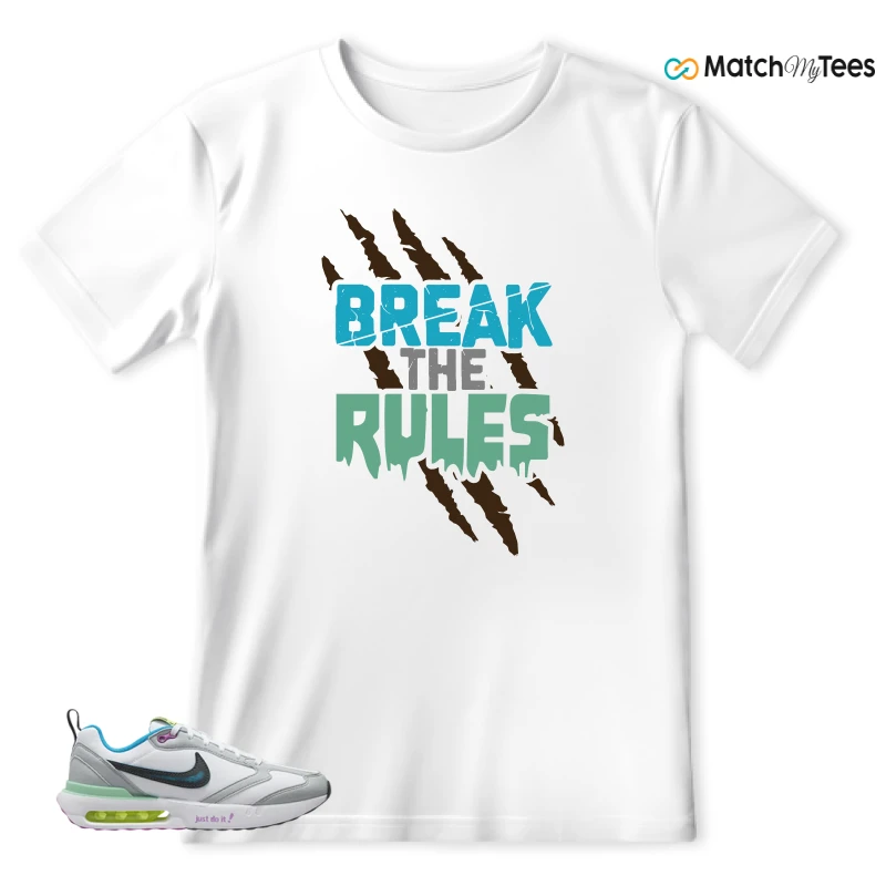 NIKE AIR MAX DAWN JUST DO IT! (GS) SNEAKER Matching Tees t-shirt