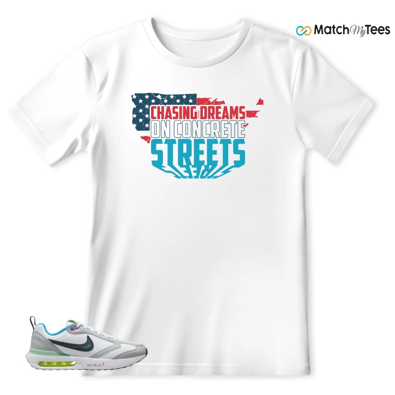 NIKE AIR MAX DAWN JUST DO IT! (GS) SNEAKER Matching Tees t-shirt