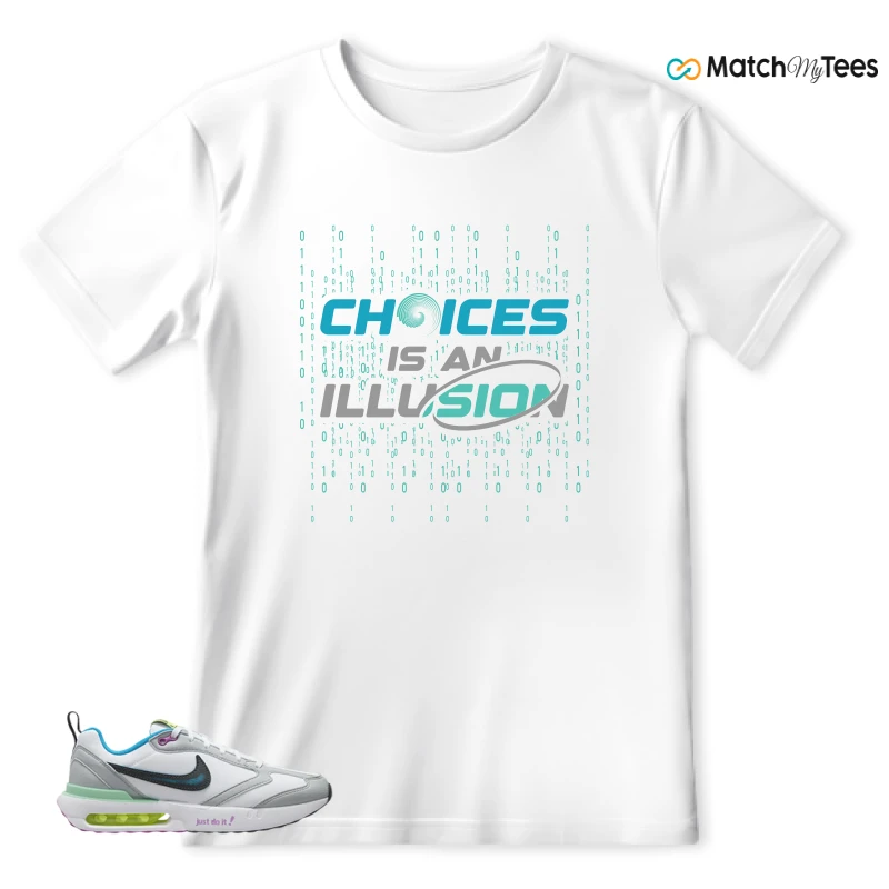 NIKE AIR MAX DAWN JUST DO IT! (GS) SNEAKER Matching Tees t-shirt