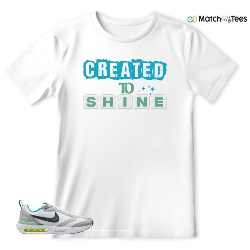 NIKE AIR MAX DAWN JUST DO IT! (GS) SNEAKER Matching Tees t-shirt