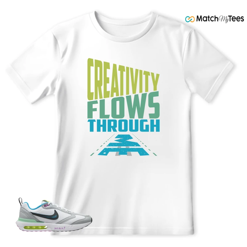 NIKE AIR MAX DAWN JUST DO IT! (GS) SNEAKER Matching Tees t-shirt