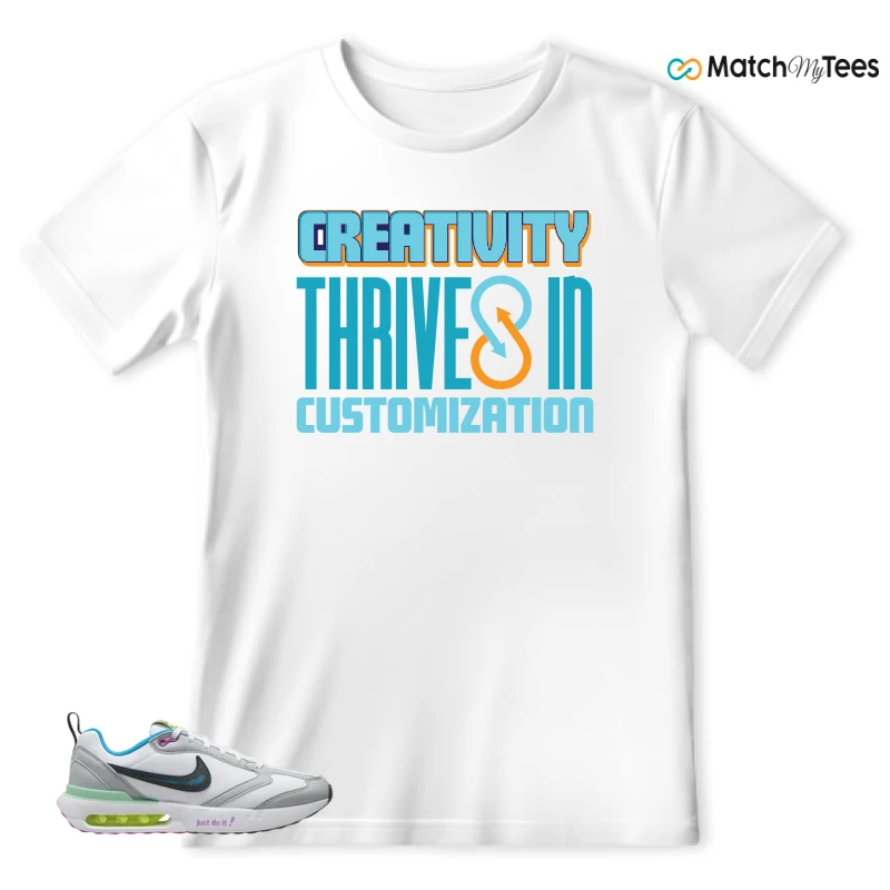 NIKE AIR MAX DAWN JUST DO IT! (GS) SNEAKER Matching Tees t-shirt