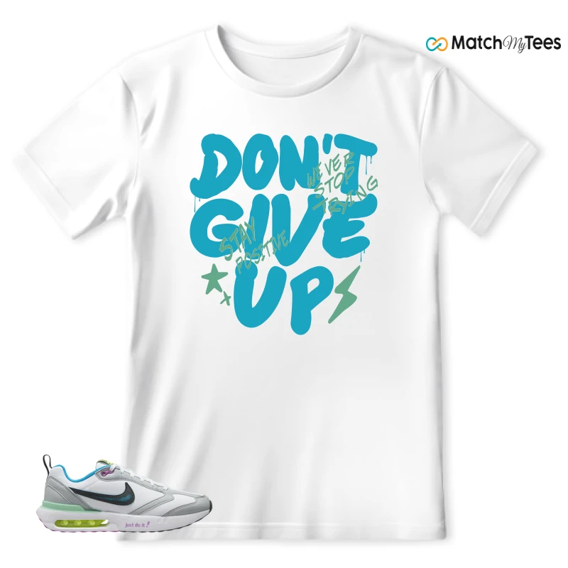 NIKE AIR MAX DAWN JUST DO IT! (GS) SNEAKER Matching Tees t-shirt