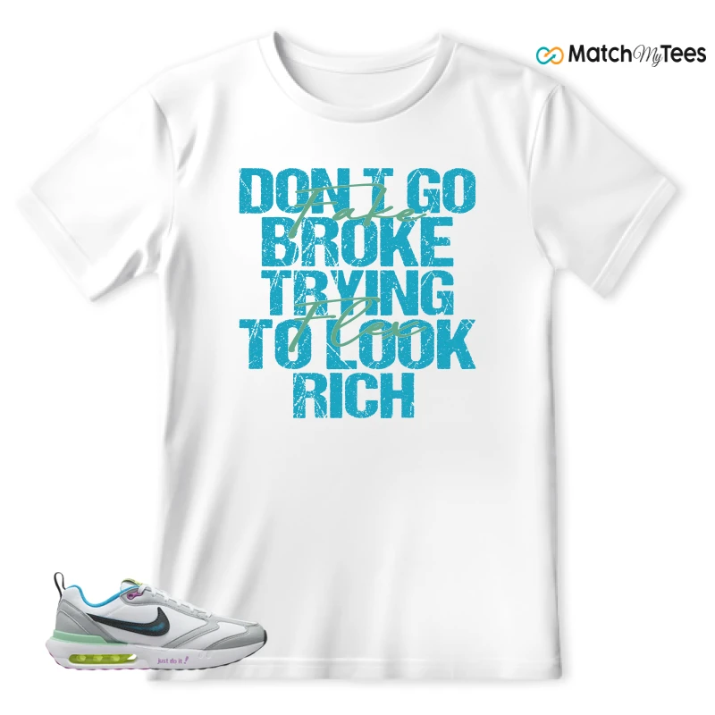NIKE AIR MAX DAWN JUST DO IT! (GS) SNEAKER Matching Tees t-shirt