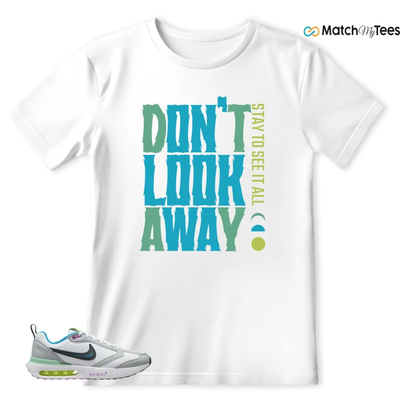 NIKE AIR MAX DAWN JUST DO IT! (GS) SNEAKER Matching Tees t-shirt