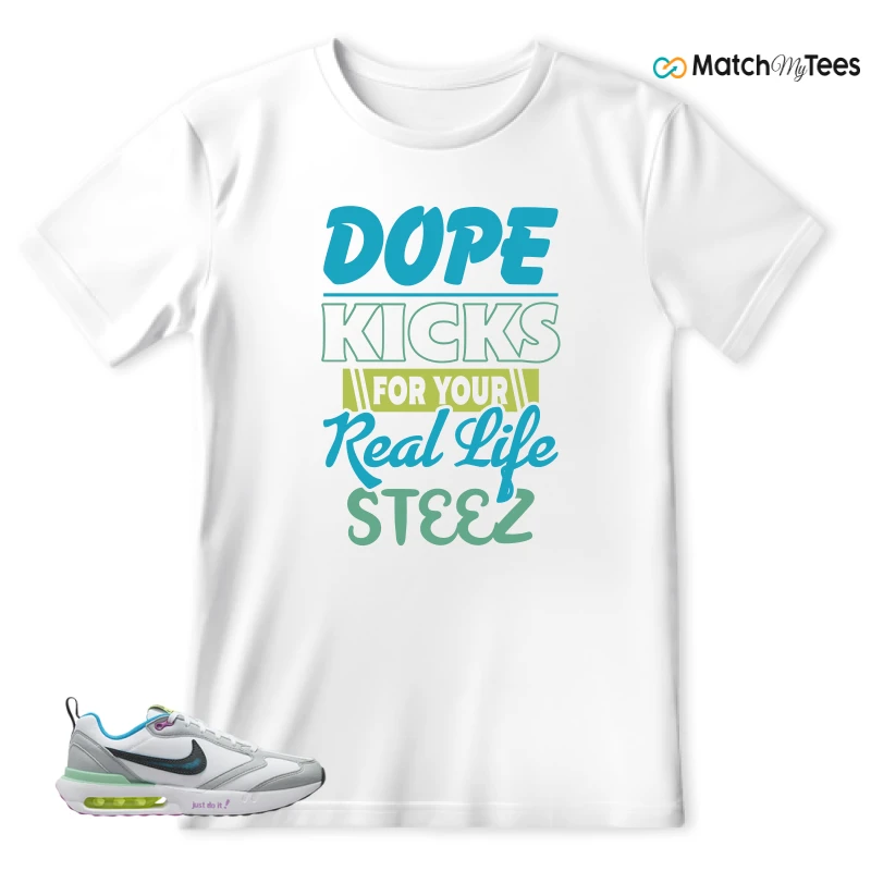 NIKE AIR MAX DAWN JUST DO IT! (GS) SNEAKER Matching Tees t-shirt