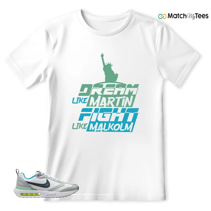 NIKE AIR MAX DAWN JUST DO IT! (GS) SNEAKER Matching Tees t-shirt