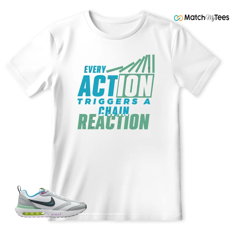 NIKE AIR MAX DAWN JUST DO IT! (GS) SNEAKER Matching Tees t-shirt